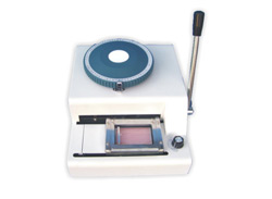 PVC Card Russian Embosser